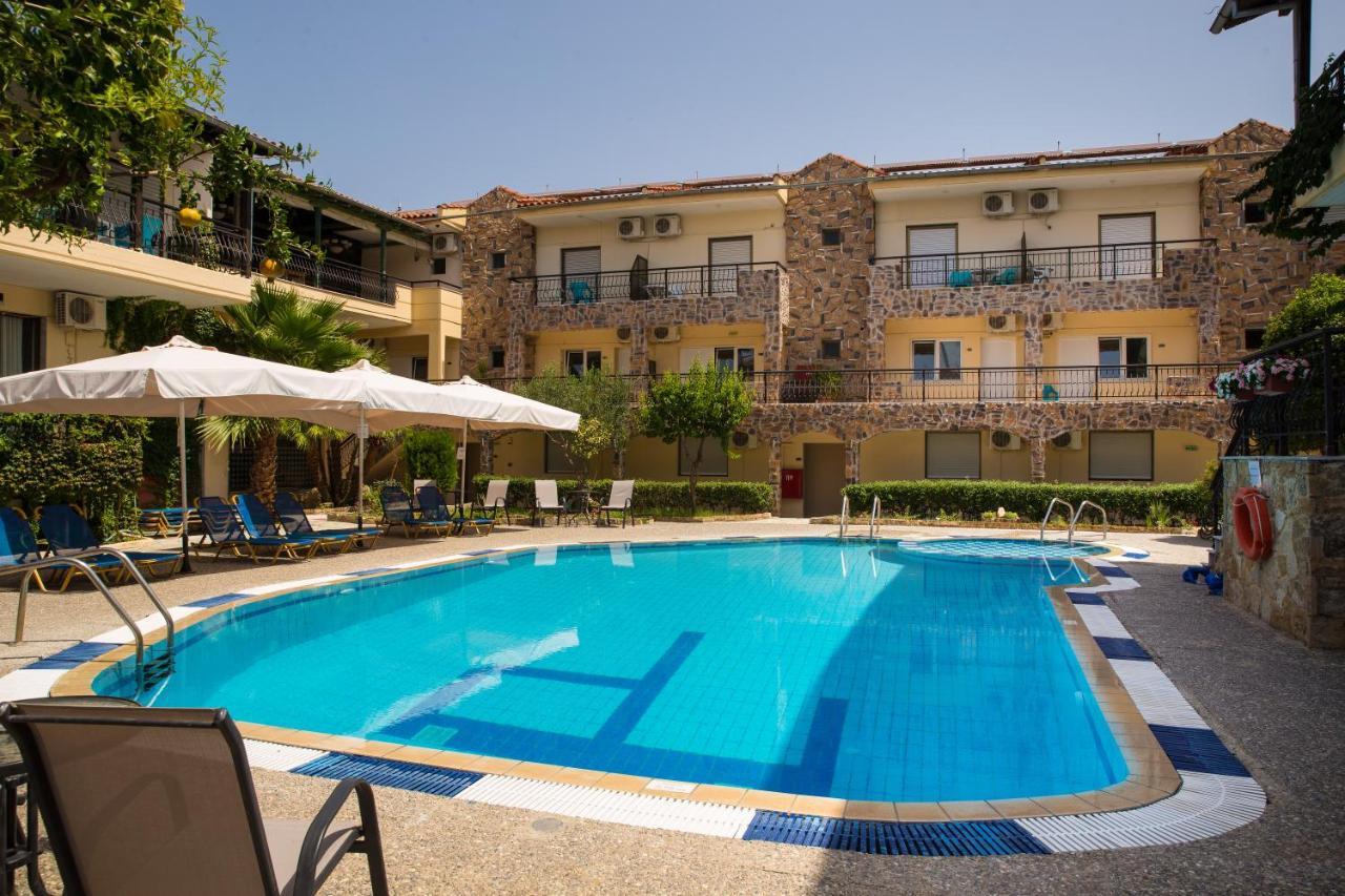 Litus Oliva Hotell Pefkochori Exteriör bild